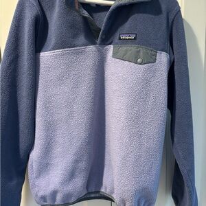 Patagonia purple/lavender Fleece Jacket- small